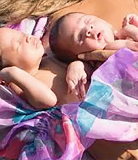Checkout These Close-Up Photos Of Beyonce & Jay Z's Twins